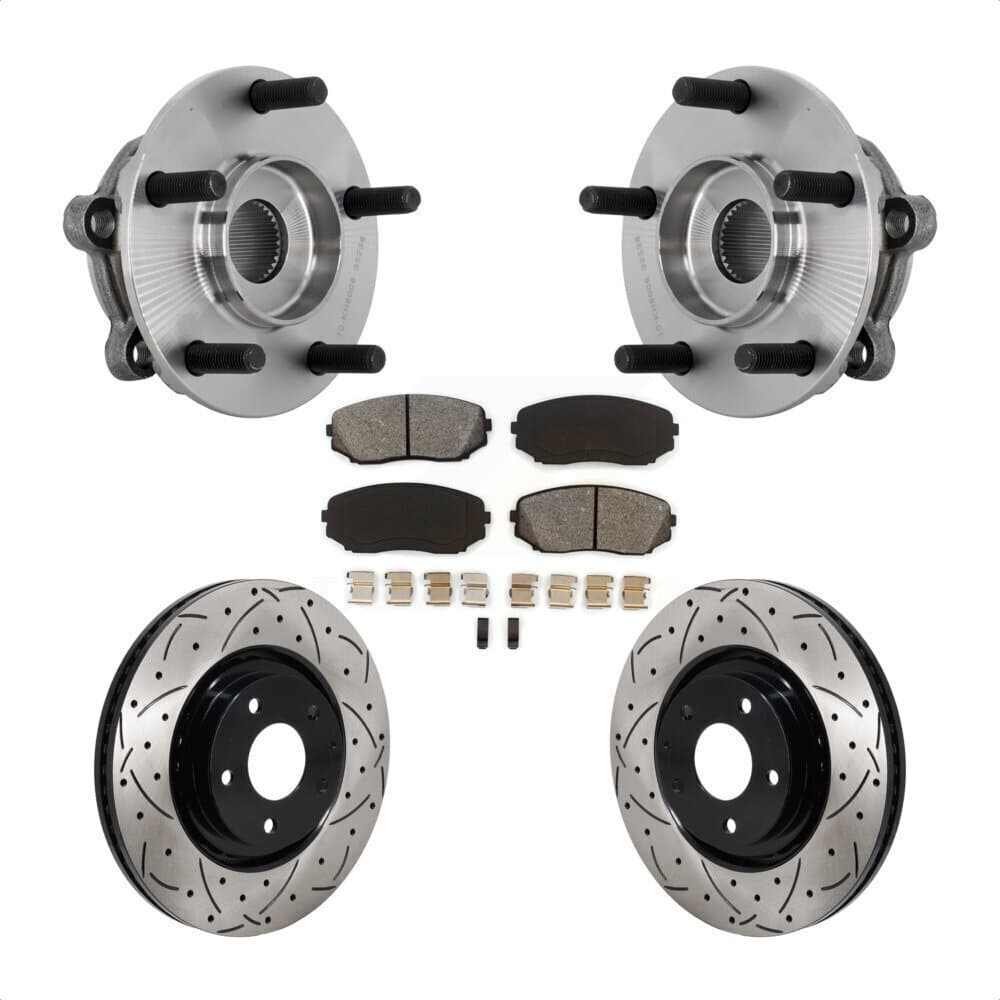 Transit Auto - KBB-131477 - Front Wheel Bearing and Hub Assembly Kits image 1