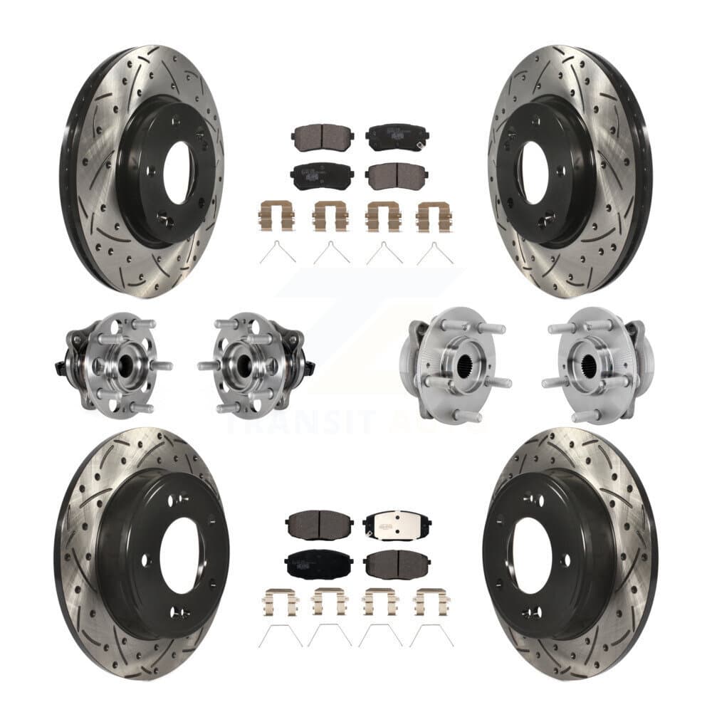 Transit Auto - KBB-131501 - Front and Rear Wheel Bearing and Hub Assembly Kits image 1