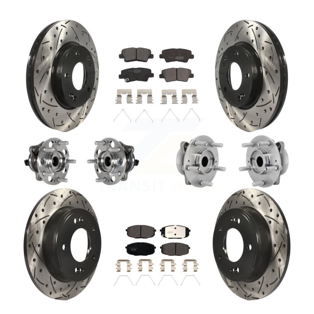 Transit Auto - KBB-131507 - Front and Rear Wheel Bearing and Hub Assembly Kits image 1