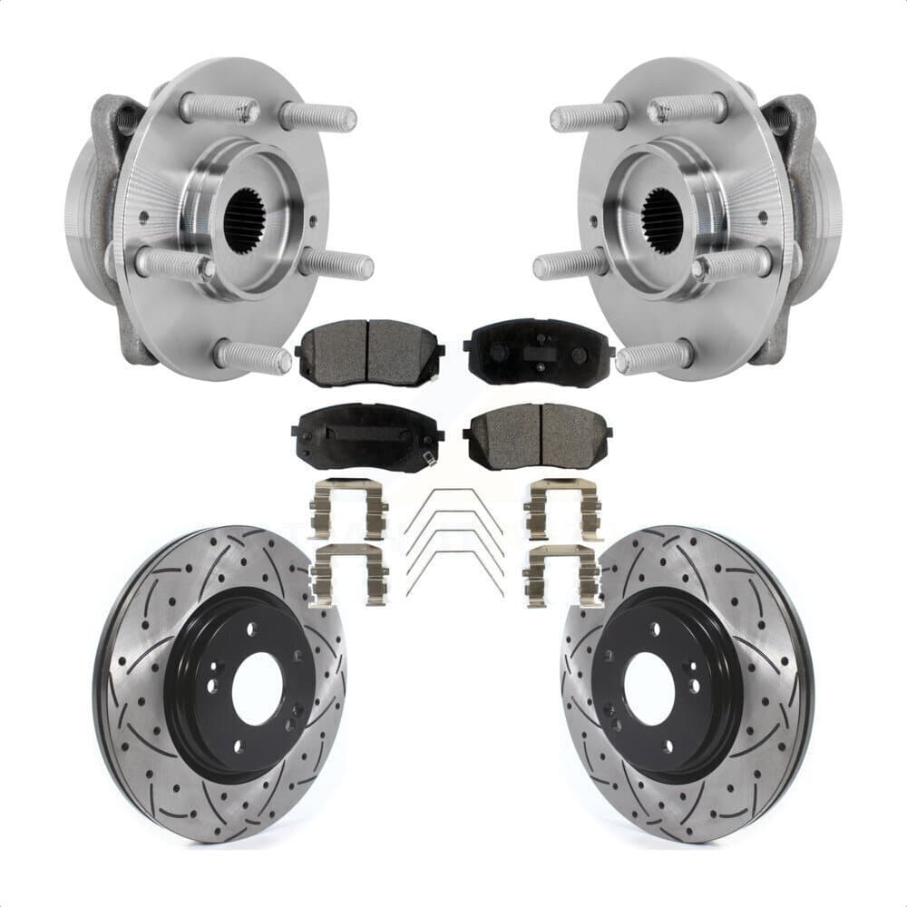 Transit Auto - KBB-131532 - Front Wheel Bearing and Hub Assembly Kits image 1