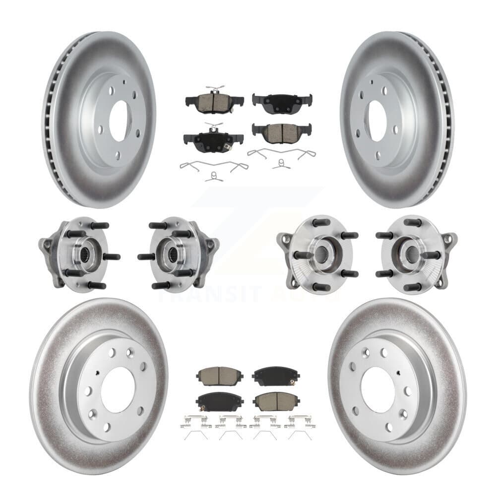 Transit Auto - KBB-131569 - Front and Rear Wheel Bearing and Hub Assembly Kits image 1