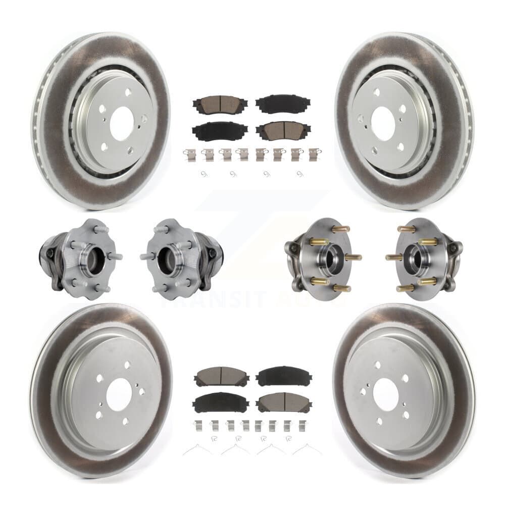 Transit Auto - KBB-131640 - Front and Rear Wheel Bearing and Hub Assembly Kits image 1