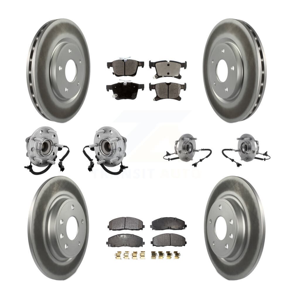 Transit Auto - KBB-131717 - Front and Rear Wheel Bearing and Hub Assembly Kits image 1