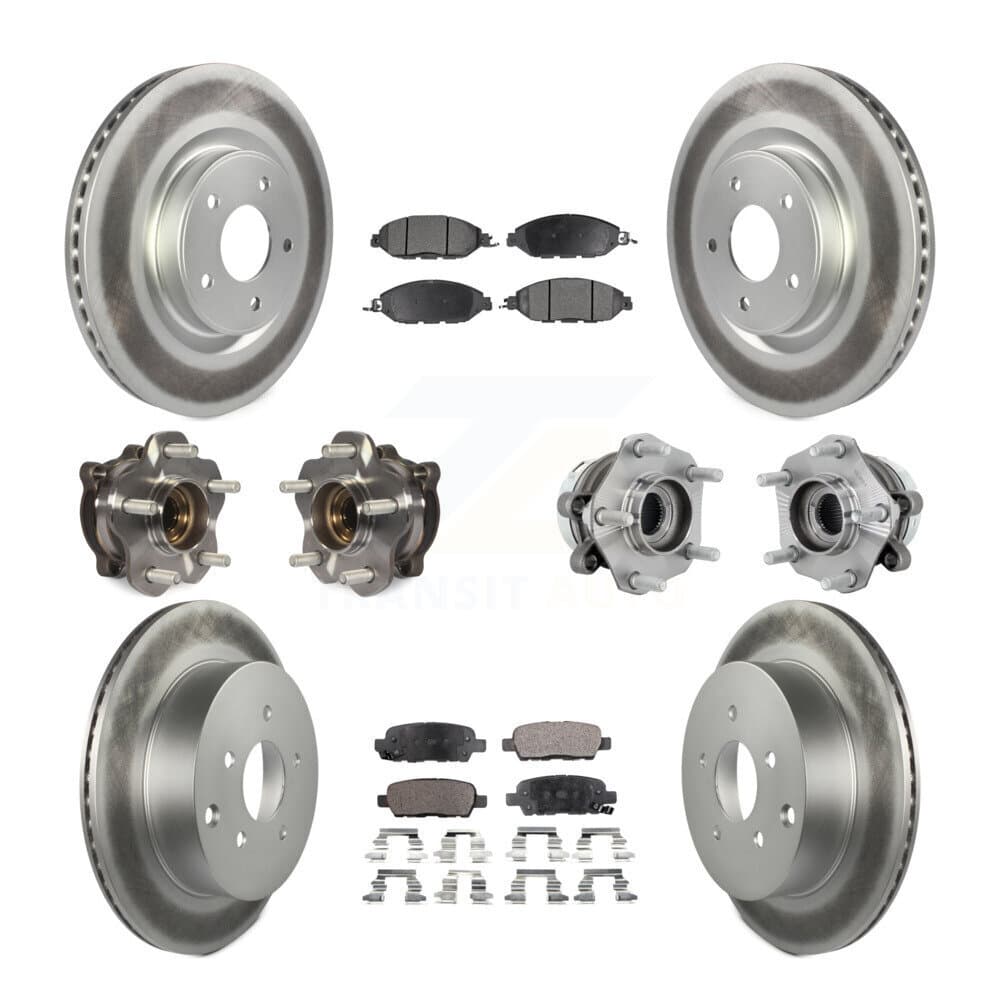 Transit Auto - KBB-131792 - Front and Rear Wheel Bearing and Hub Assembly Kits image 1