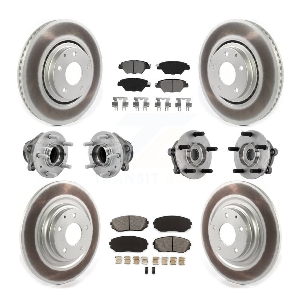 Transit Auto - KBB-131873 - Front and Rear Wheel Bearing and Hub Assembly Kits image 1