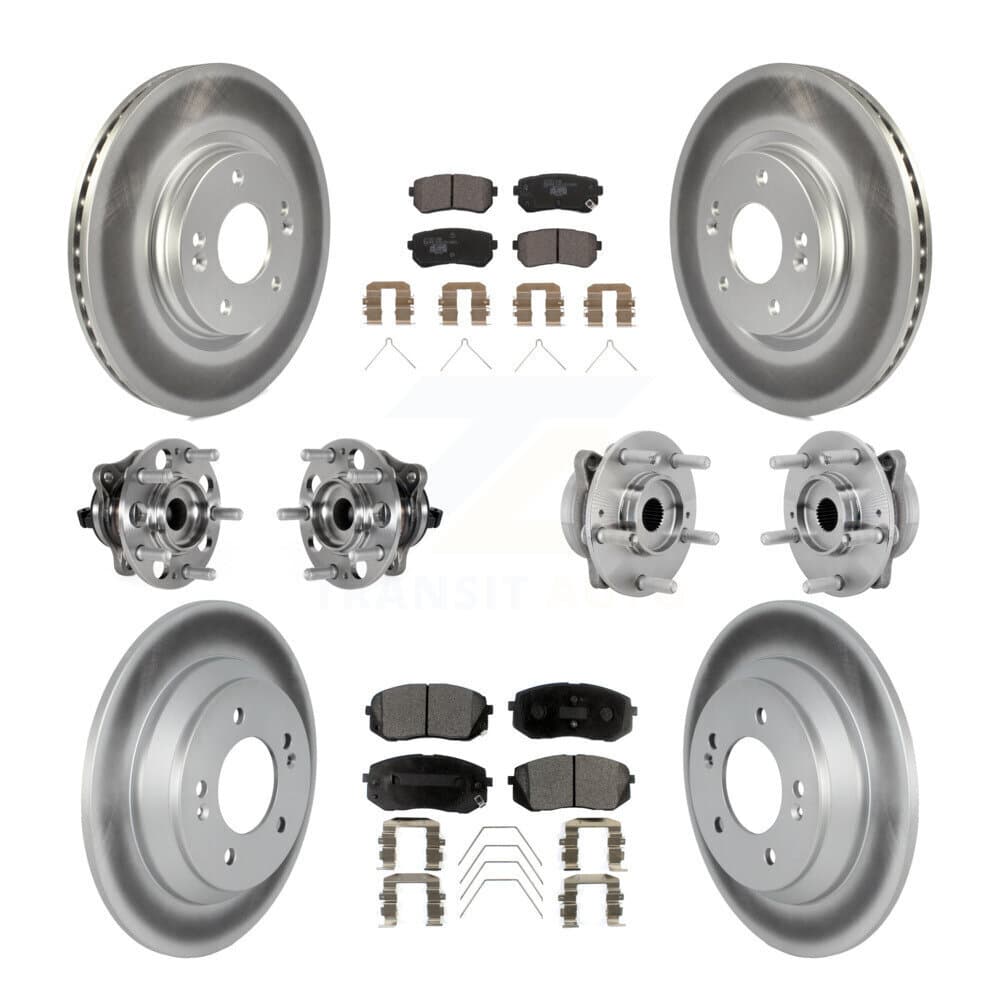 Transit Auto - KBB-132059 - Front and Rear Wheel Bearing and Hub Assembly Kits image 1