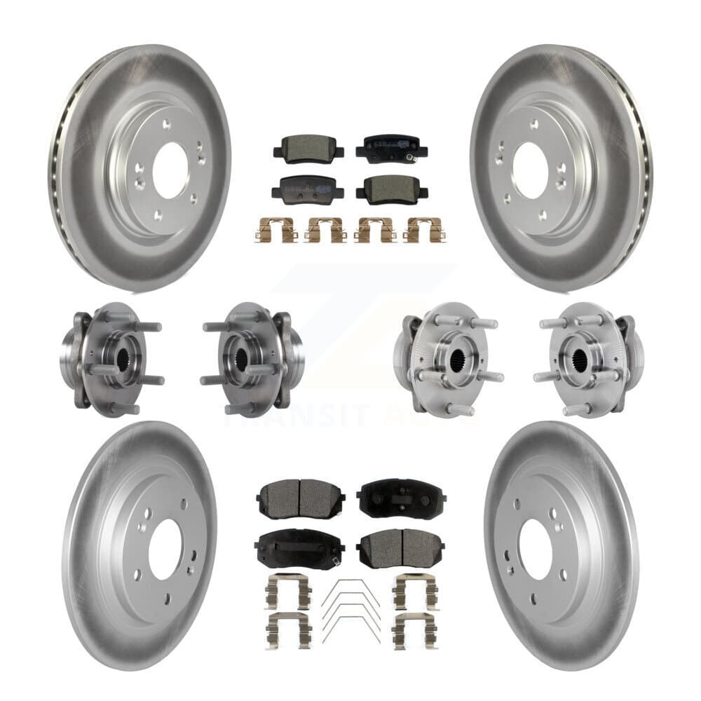 Transit Auto - KBB-132065 - Front and Rear Wheel Bearing and Hub Assembly Kits image 1