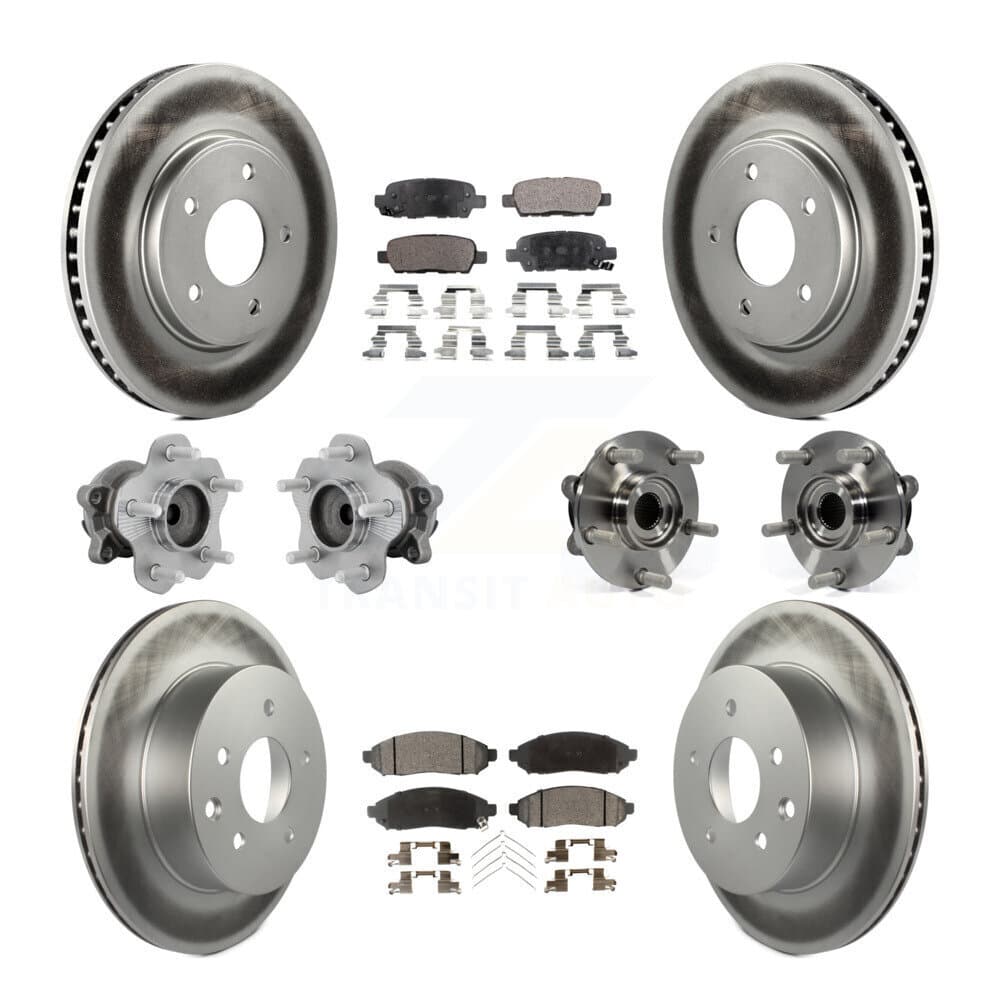 Transit Auto - KBB-132071 - Front and Rear Wheel Bearing and Hub Assembly Kits image 1