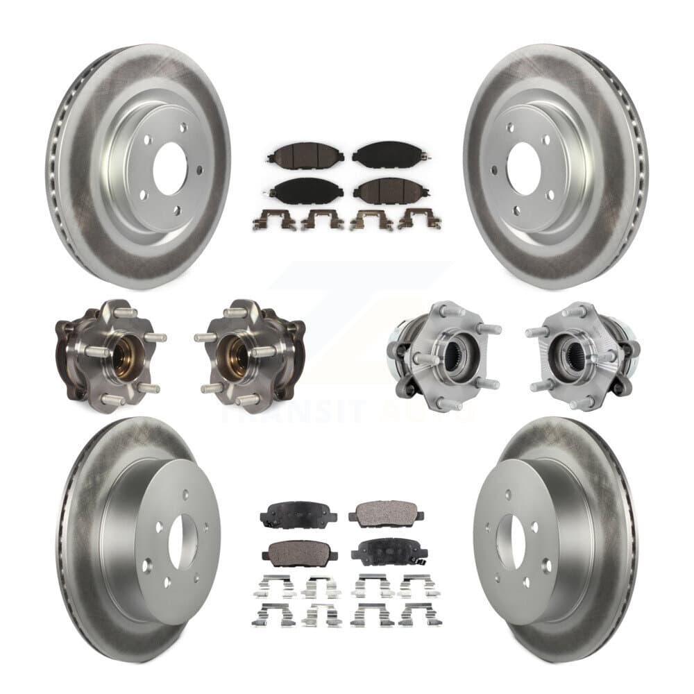 Transit Auto - KBB-132075 - Front and Rear Wheel Bearing and Hub Assembly Kits image 1