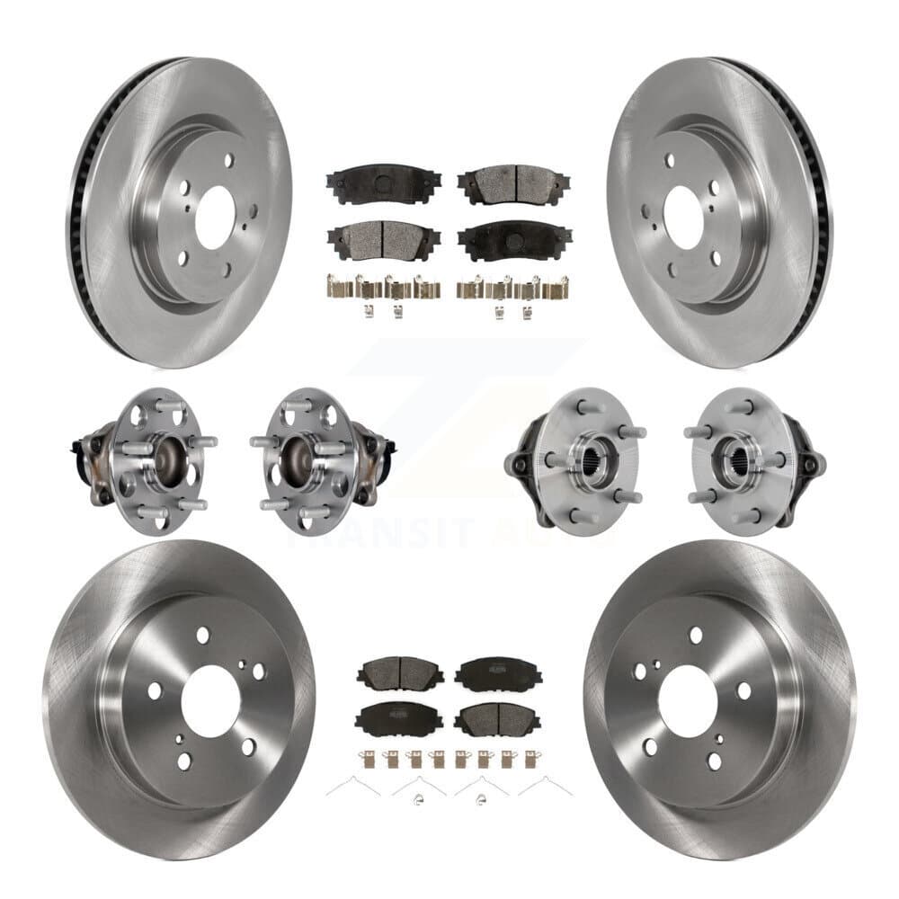 Transit Auto - KBB-132487 - Front and Rear Wheel Bearing and Hub Assembly Kits image 1