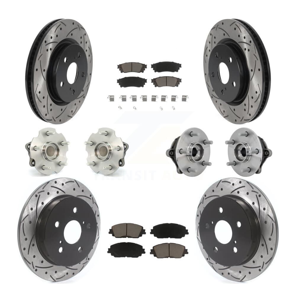 Transit Auto - KBB-132694 - Front and Rear Wheel Bearing and Hub Assembly Kits image 1