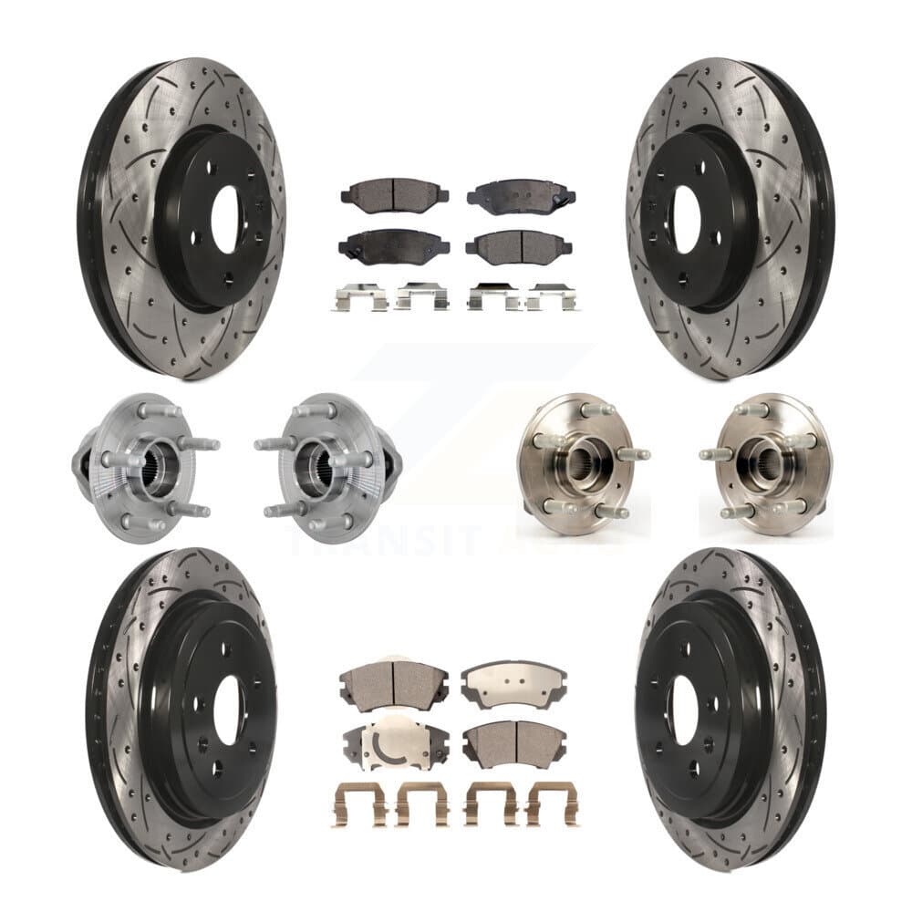 Transit Auto - KBB-132737 - Front and Rear Wheel Bearing and Hub Assembly Kits image 1