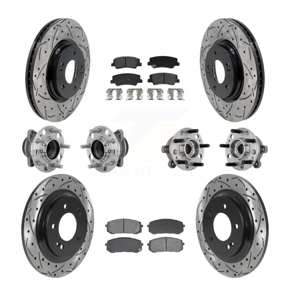 Transit Auto - KBB-132804 - Front and Rear Wheel Bearing and Hub Assembly Kits image 1