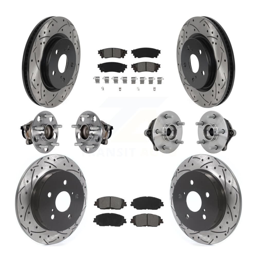 Transit Auto - KBB-132812 - Front and Rear Wheel Bearing and Hub Assembly Kits image 1