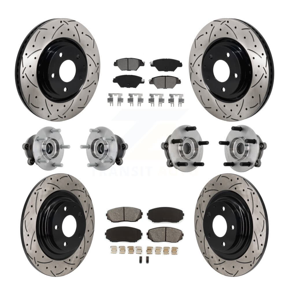 Transit Auto - KBB-132822 - Front and Rear Wheel Bearing and Hub Assembly Kits image 1
