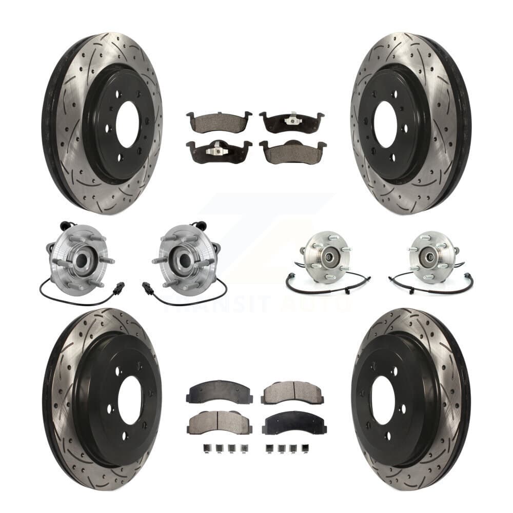 Transit Auto - KBB-132885 - Front and Rear Wheel Bearing and Hub Assembly Kits image 1