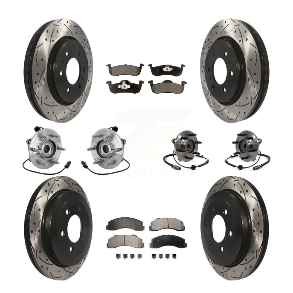 Transit Auto - KBB-132886 - Front and Rear Wheel Bearing and Hub Assembly Kits image 1