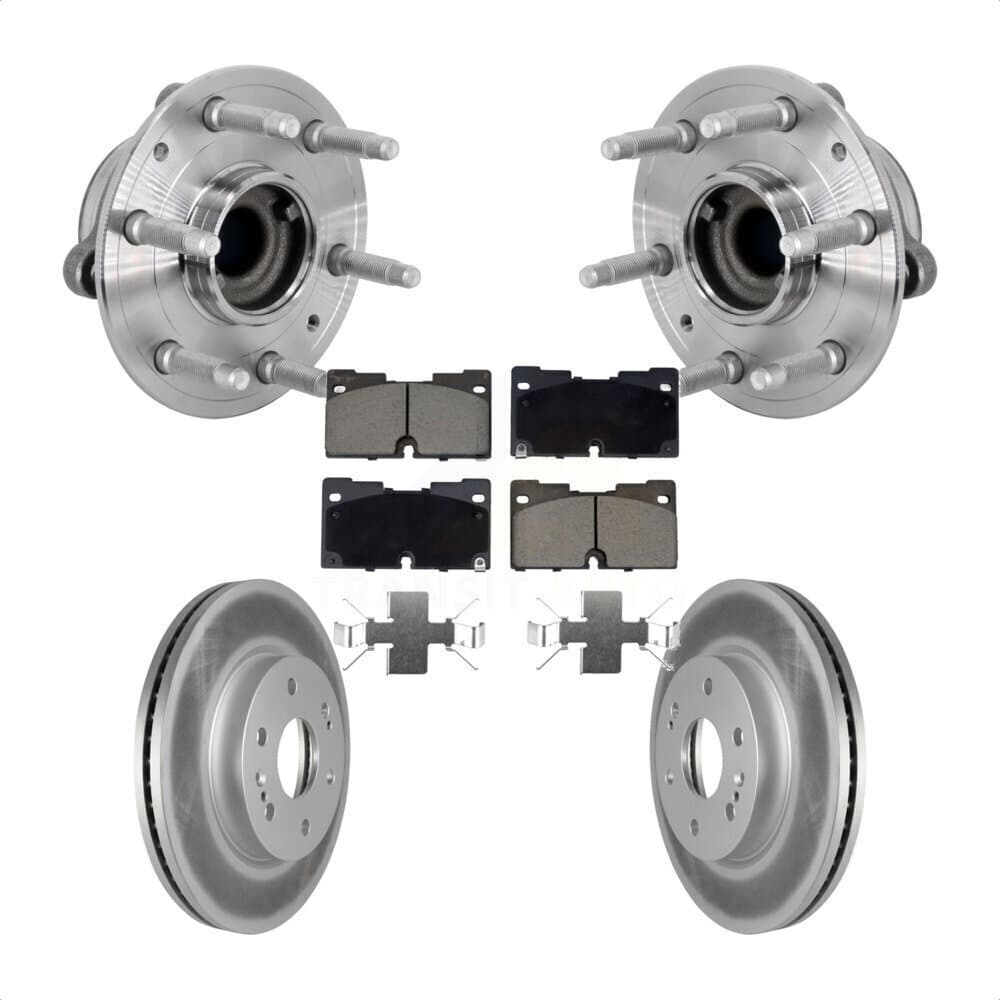 Transit Auto - KBB-132973 - Front Wheel Bearing and Hub Assembly Kits image 1