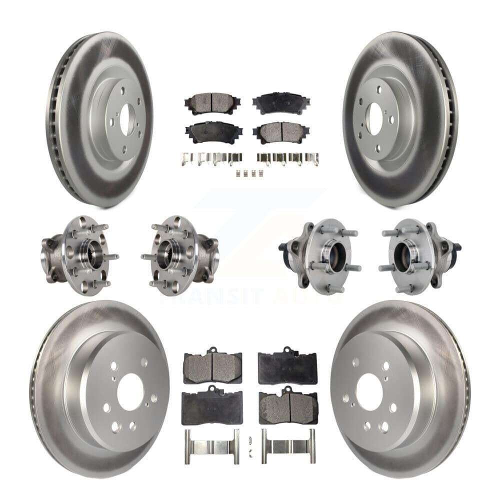 Transit Auto - KBB-133080 - Front and Rear Wheel Bearing and Hub Assembly Kits image 1
