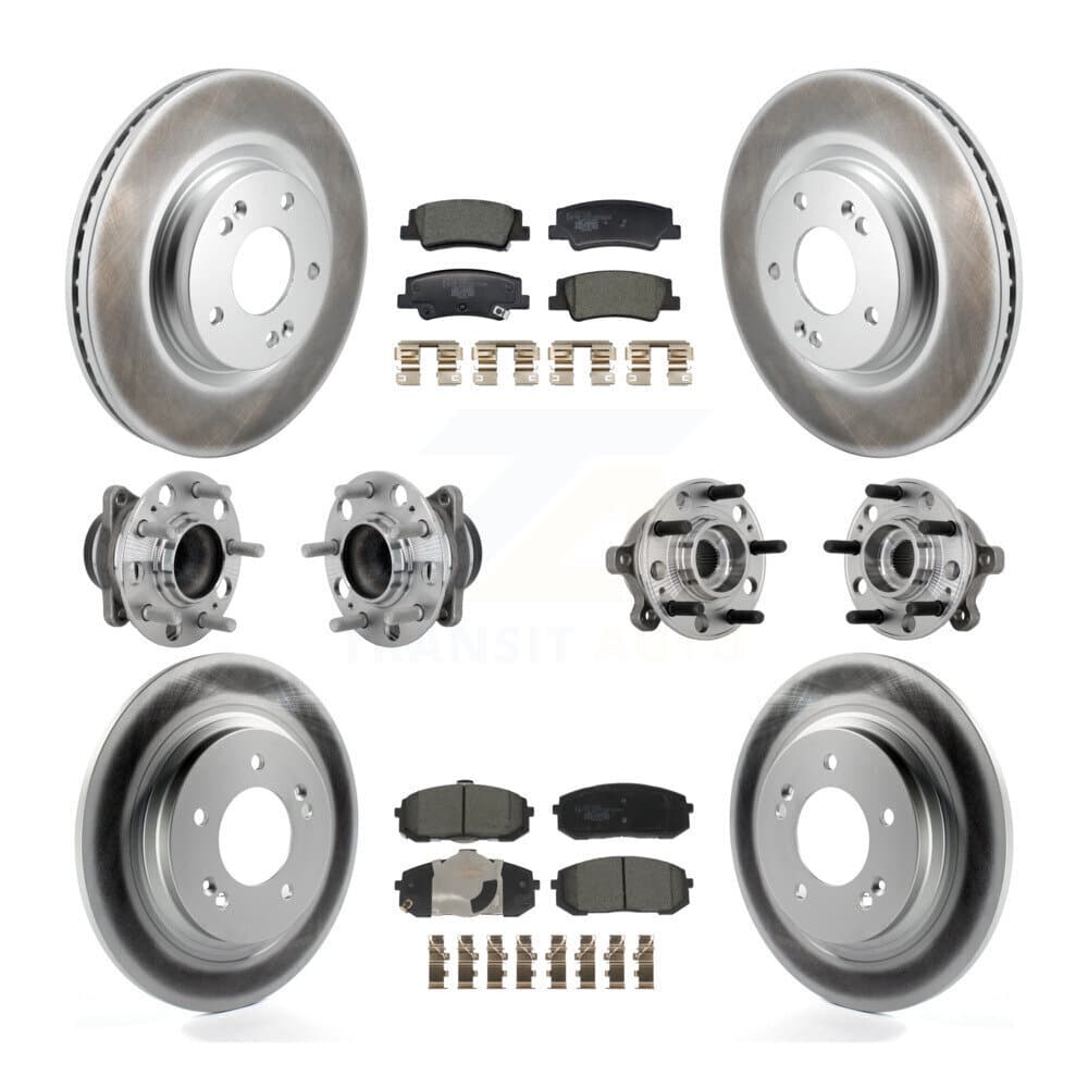 Transit Auto - KBB-133278 - Front and Rear Wheel Bearing and Hub Assembly Kits image 1