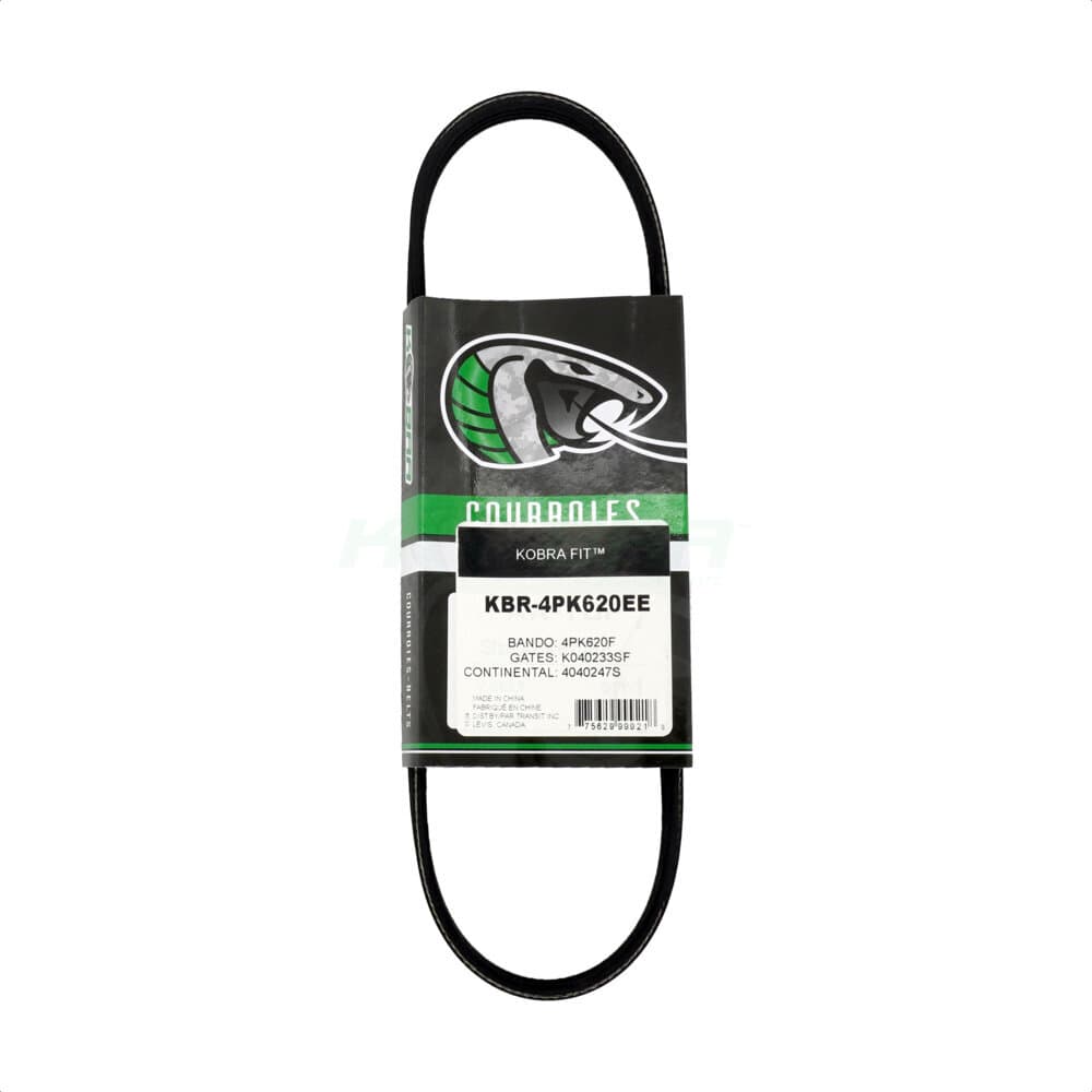 Kobra - KBR-4PK620EE - Power Steering Serpentine Belt image 1