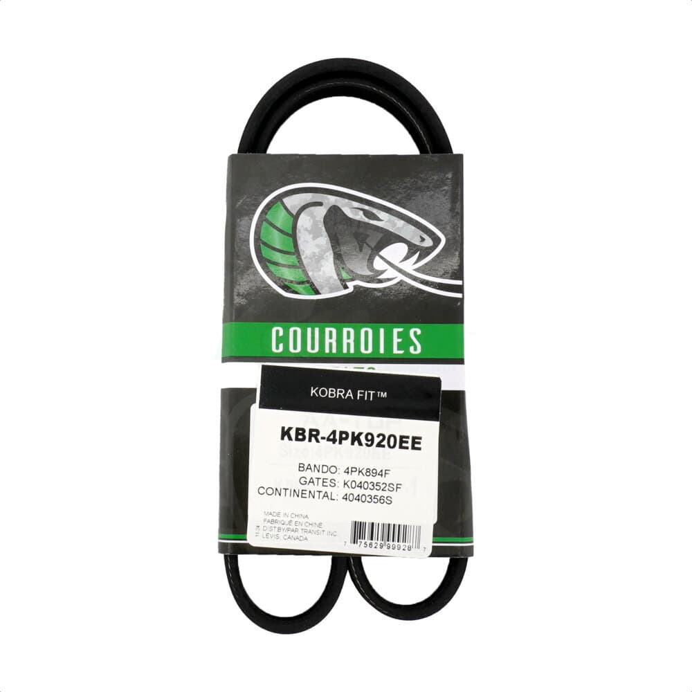 Kobra - KBR-4PK920EE - Power Steering Serpentine Belt image 1