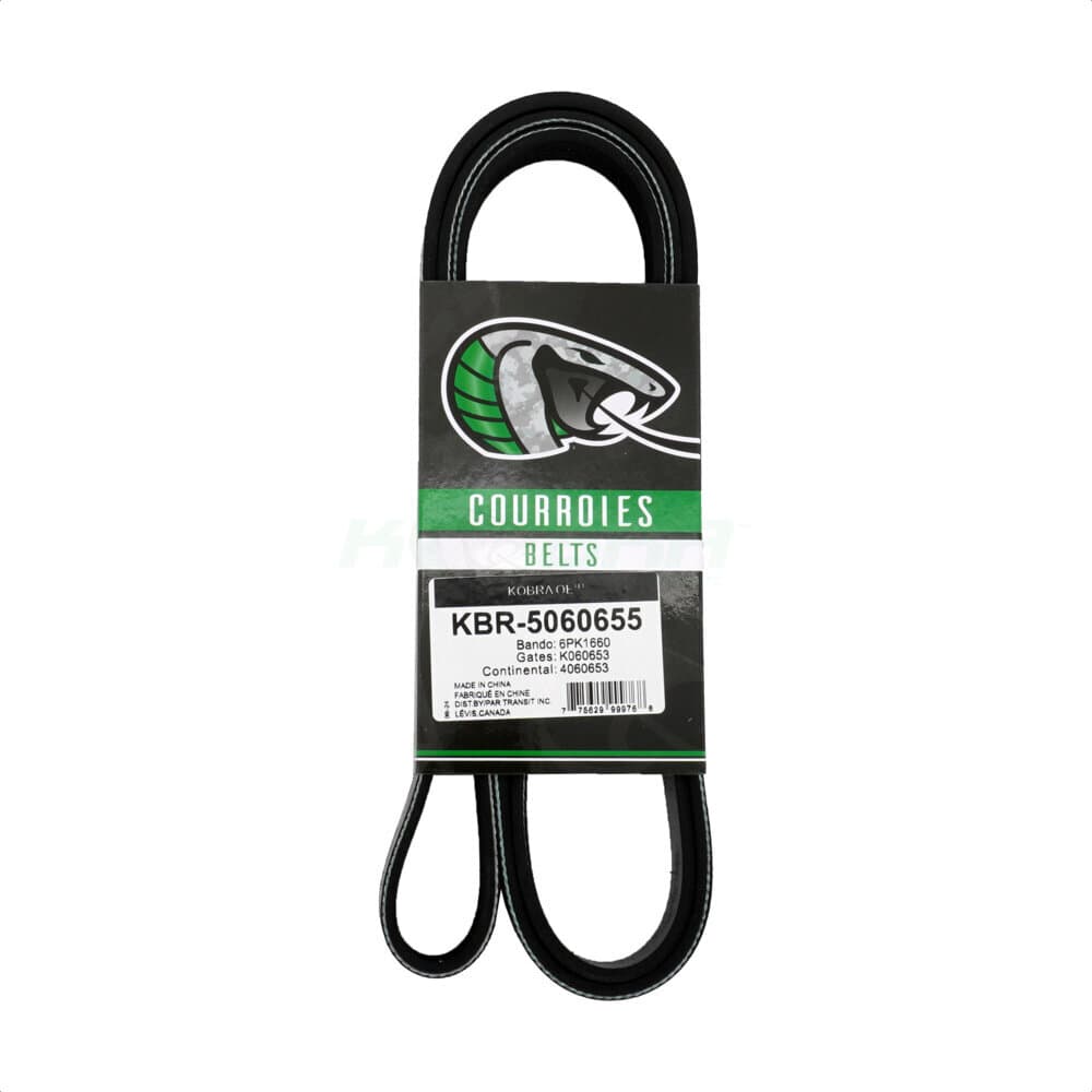 Kobra - KBR-5060655 - Alternator, Power Steering and Air Conditioning Serpentine Belt image 1
