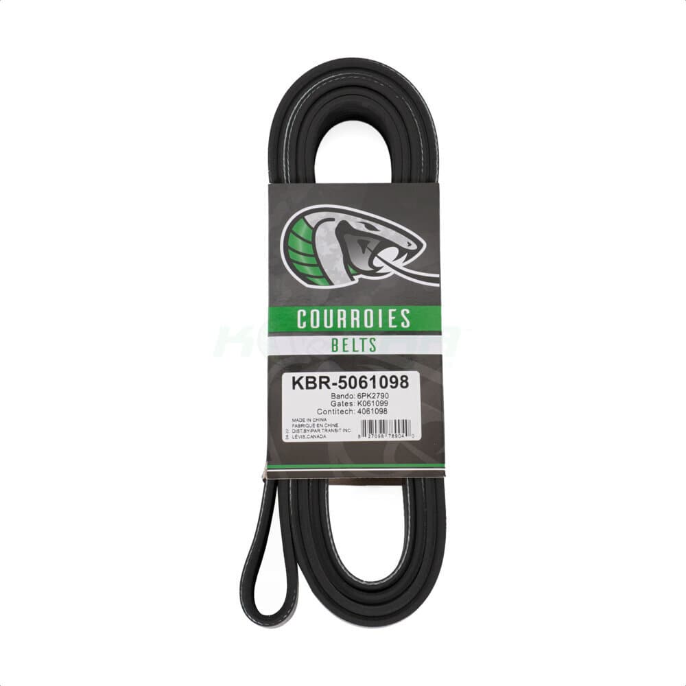 Kobra - KBR-5061098 - Main Drive Serpentine Belt image 1