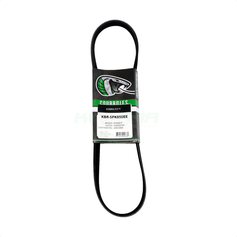 Kobra - KBR-5PK850EE - Main Drive Serpentine Belt image 1