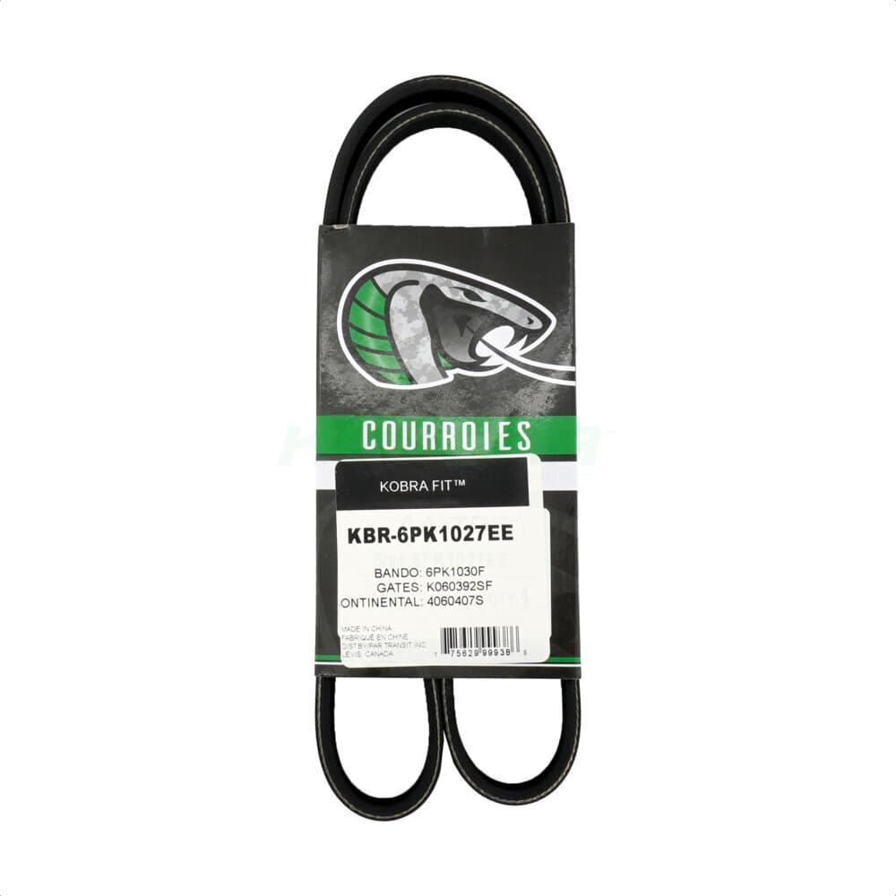 Kobra - KBR-6PK1027EE - Main Drive Serpentine Belt image 1