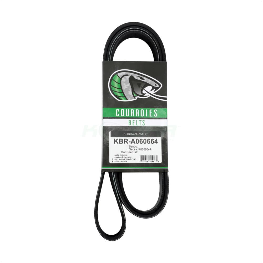 Kobra - KBR-A060664 - Main Drive Serpentine Belt image 1