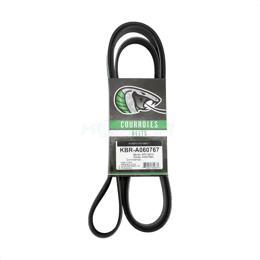 Kobra - KBR-A060767 - Main Drive Serpentine Belt image 1