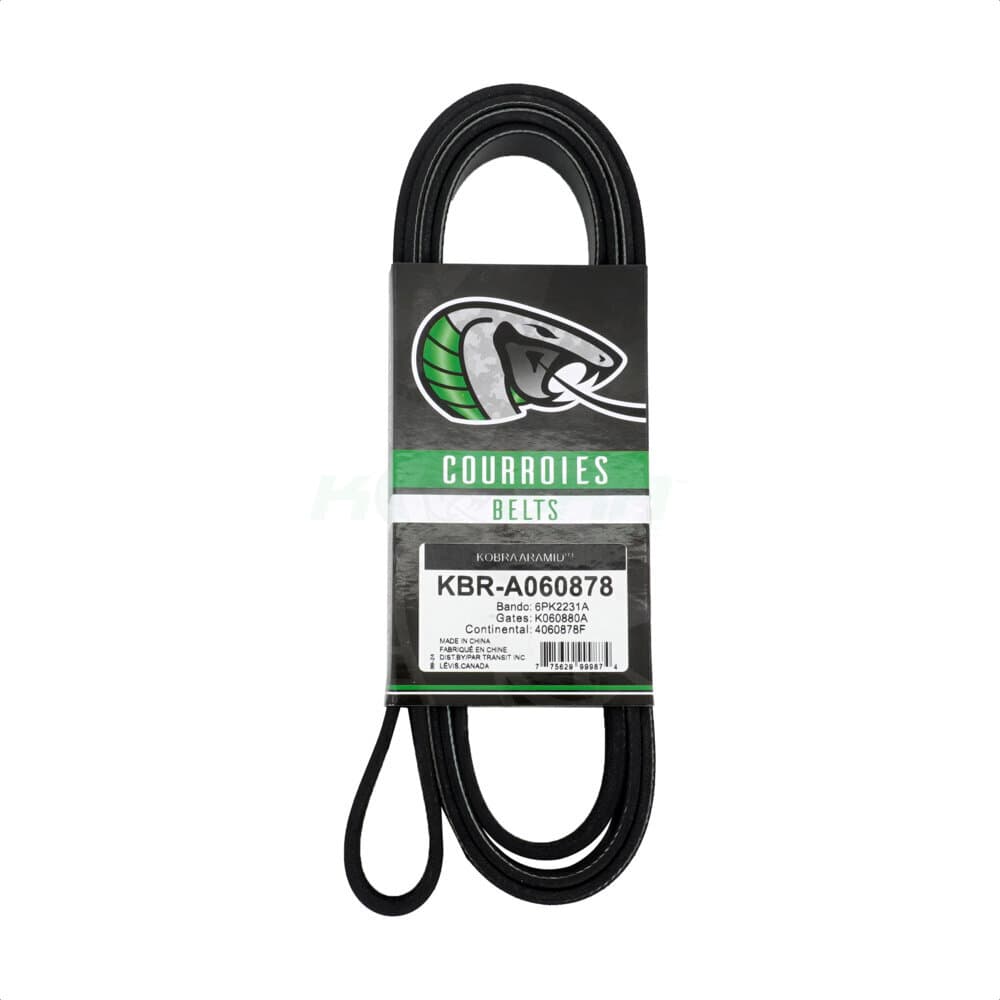 Kobra - KBR-A060878 - Main Drive Serpentine Belt image 1