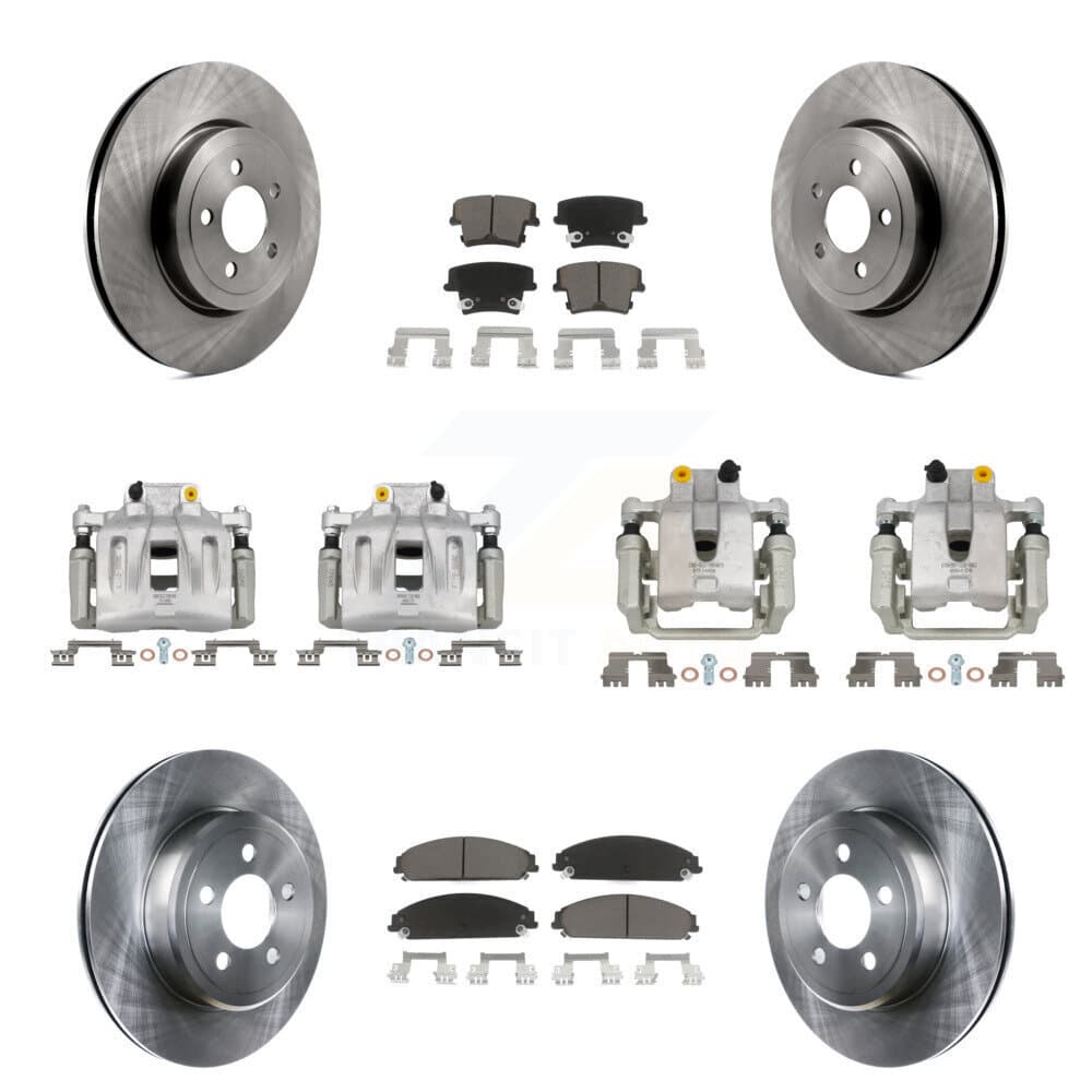 CMX - KC8-101017C - Front and Rear Disc Brake Kits image 1