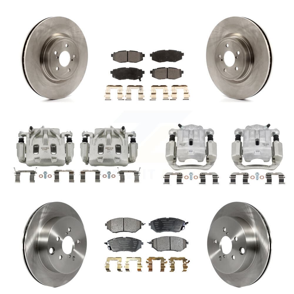 Transit Auto - KC8-101030P - Front and Rear Disc Brake Kits image 1