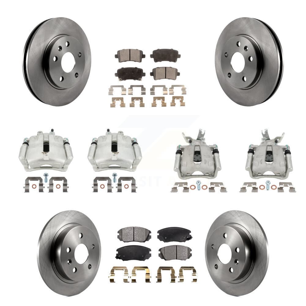 Transit Auto - KC8-101032T - Front and Rear Disc Brake Kits image 1