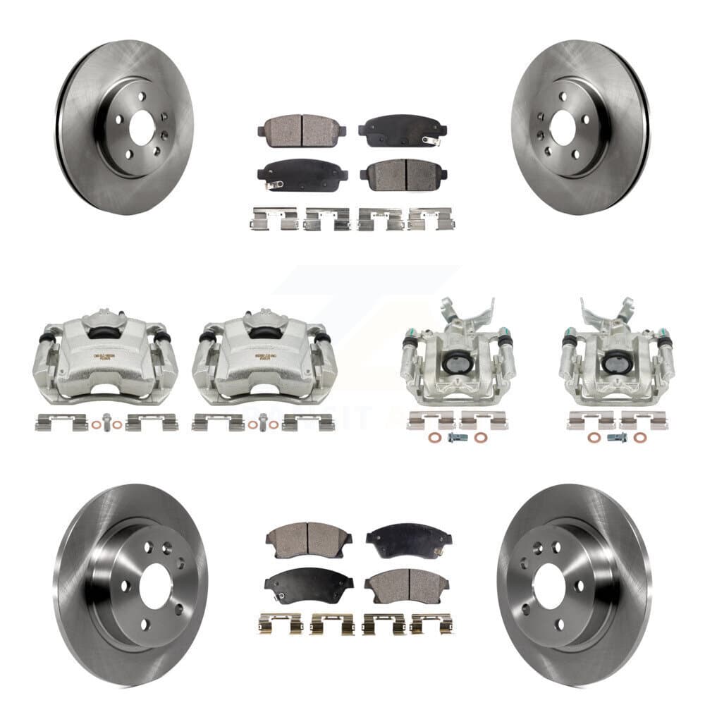 Transit Auto - KC8-101034P - Front and Rear Disc Brake Kits image 1