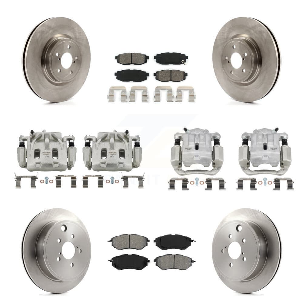 Transit Auto - KC8-101036S - Front and Rear Disc Brake Kits image 1