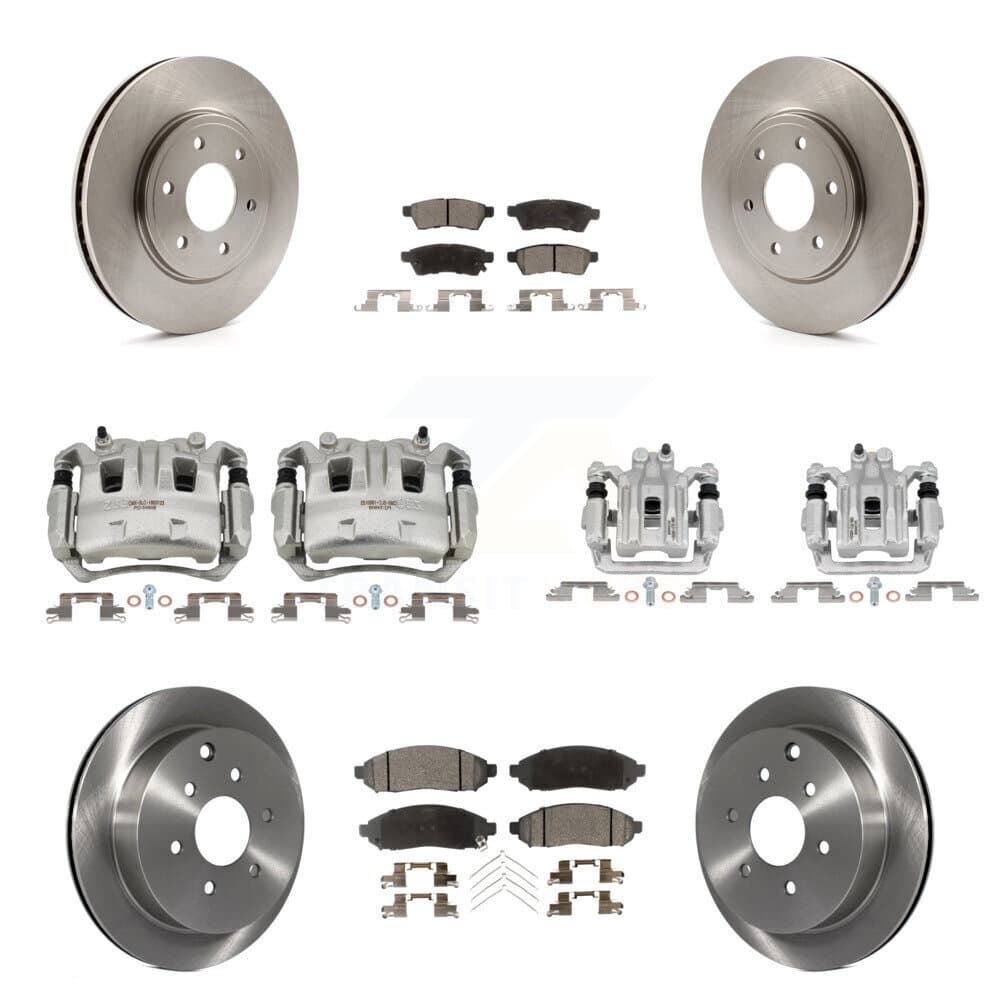 Transit Auto - KC8-101054T - Front and Rear Disc Brake Kits image 1