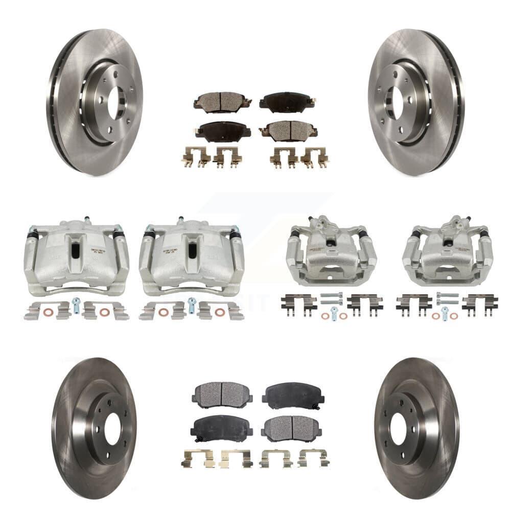 Transit Auto - KC8-101097P - Front and Rear Disc Brake Kits image 1