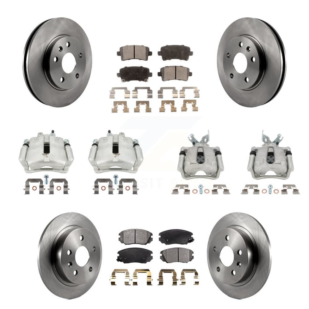 Transit Auto - KC8-101098P - Front and Rear Disc Brake Kits image 1