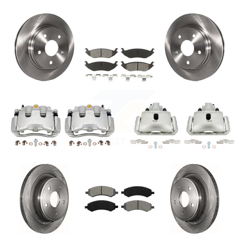 Transit Auto - KC8-101128S - Front and Rear Disc Brake Kits image 1