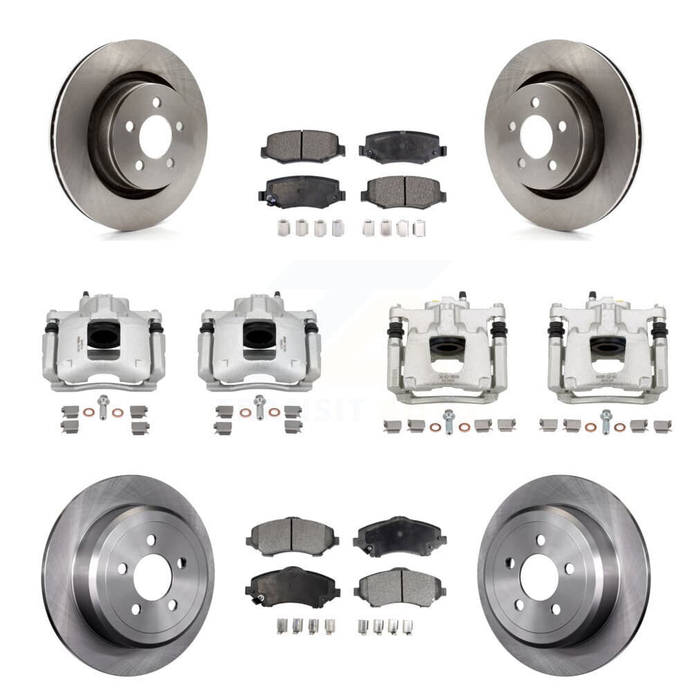 Transit Auto - KC8-101241P - Front and Rear Disc Brake Kits image 1