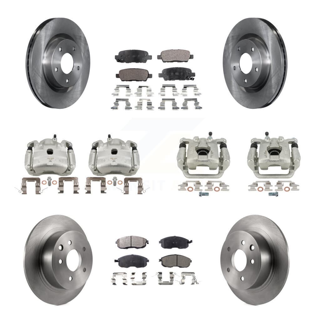 Transit Auto - KC8-101265T - Front and Rear Disc Brake Kits image 1