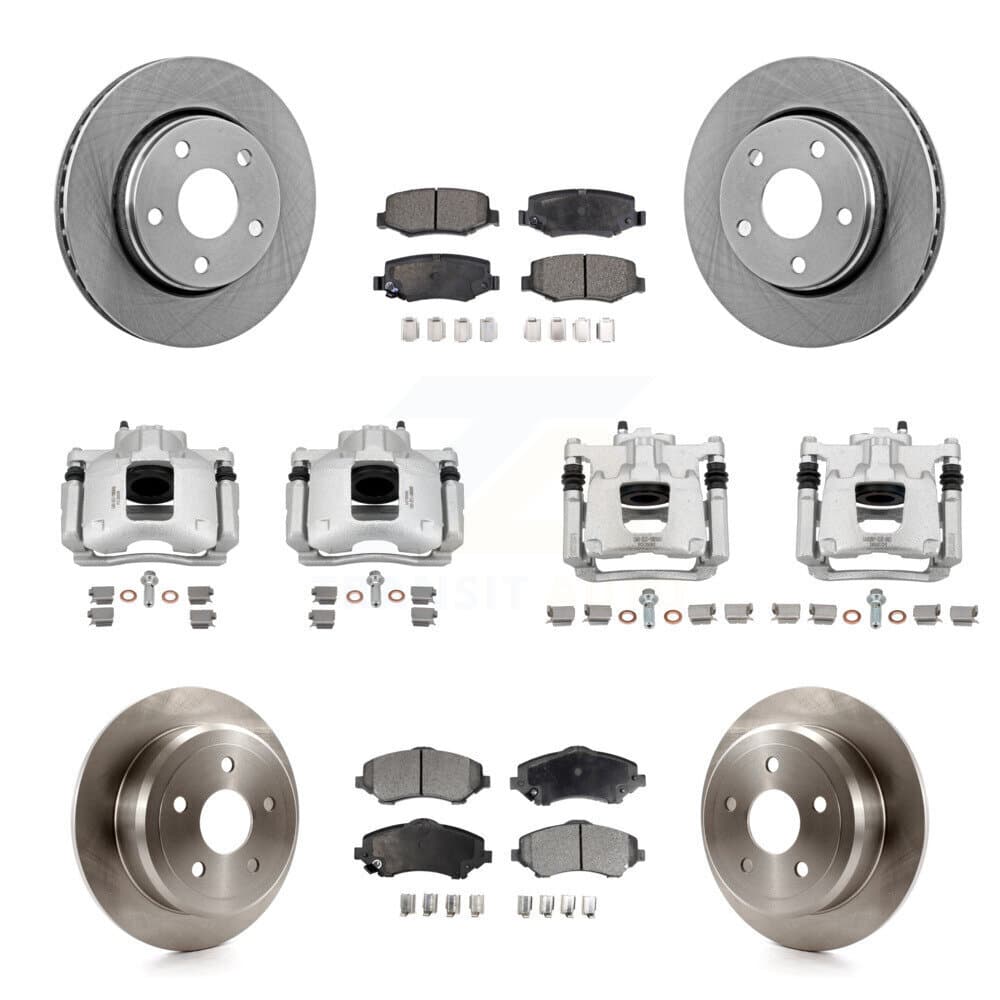 Transit Auto - KC8-101271T - Front and Rear Disc Brake Kits image 1