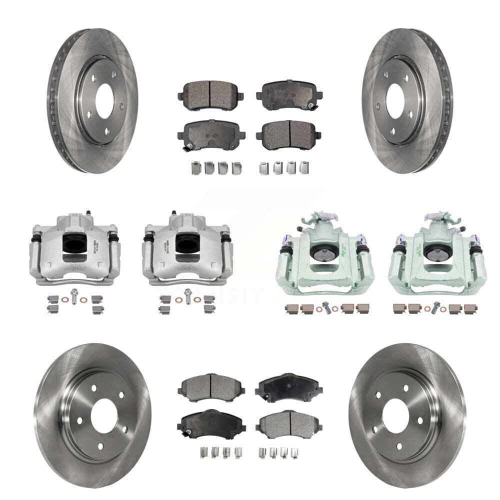 Transit Auto - KC8-101289P - Front and Rear Disc Brake Kits image 1