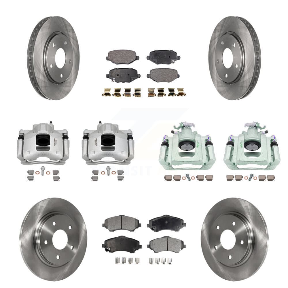 Transit Auto - KC8-101291T - Front and Rear Disc Brake Kits image 1