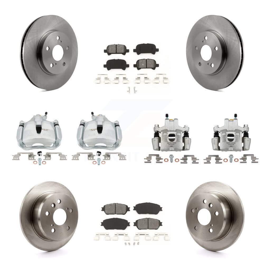 Transit Auto - KC8-101308S - Front and Rear Disc Brake Kits image 1