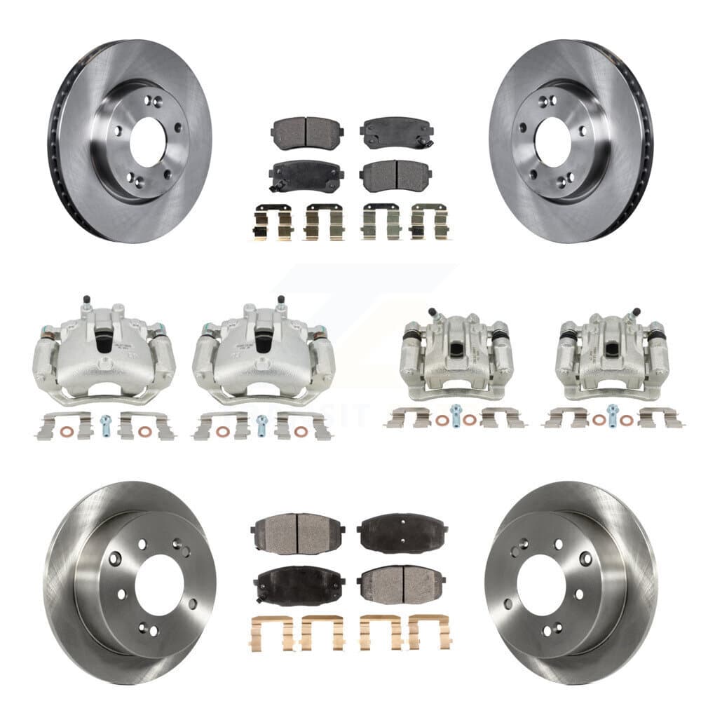 Transit Auto - KC8-101313T - Front and Rear Disc Brake Kits image 1