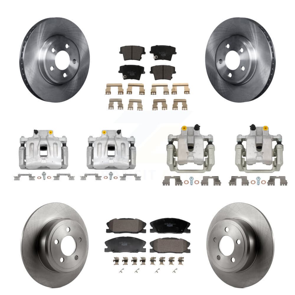 Transit Auto - KC8-101378T - Front and Rear Disc Brake Kits image 1